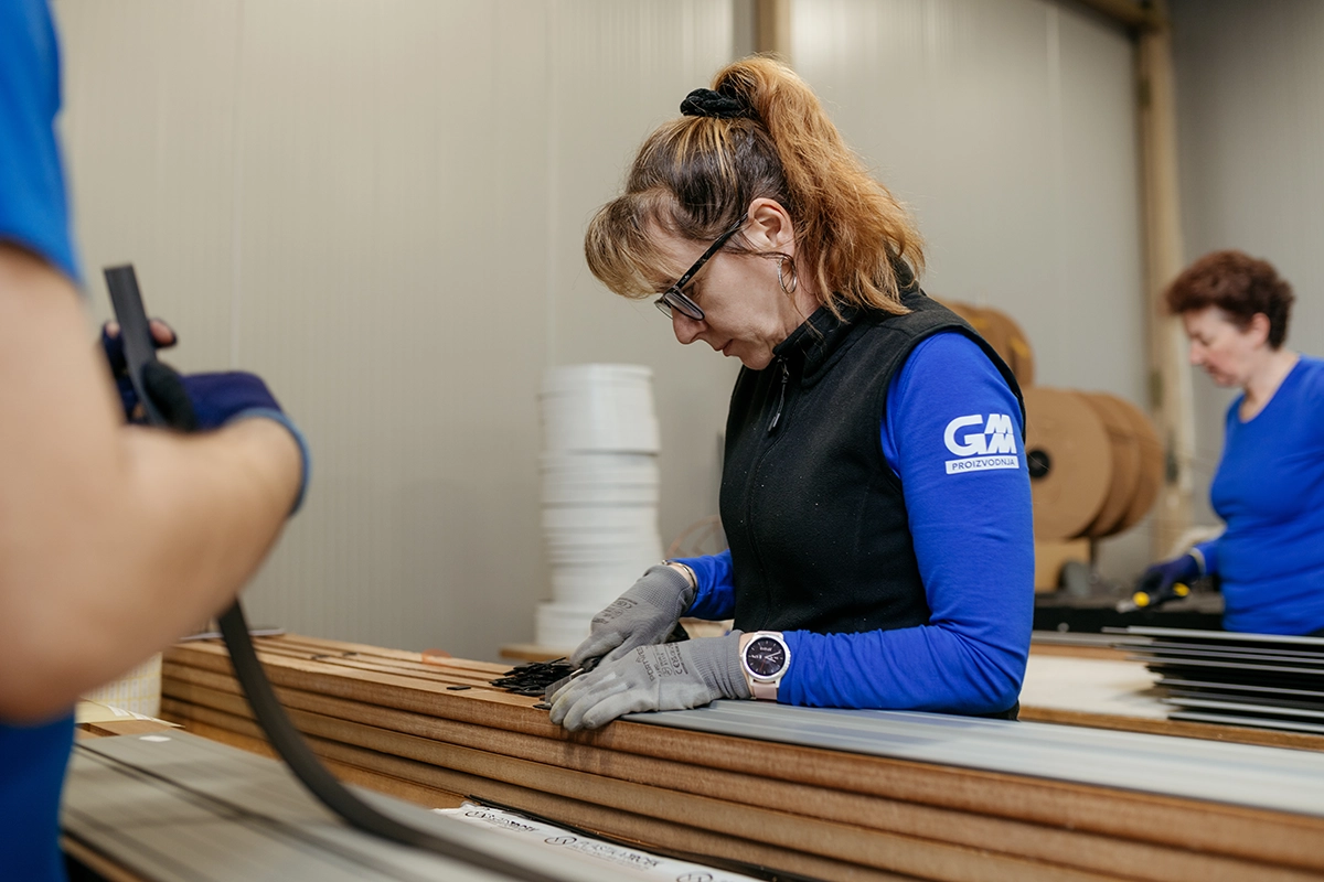 GMM PROIZVODNJA - Sestava komponent in produktov